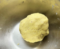 bola Masa de los kipferl en forma de bola