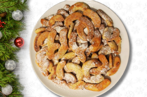 Kipferl de vainilla y nueces