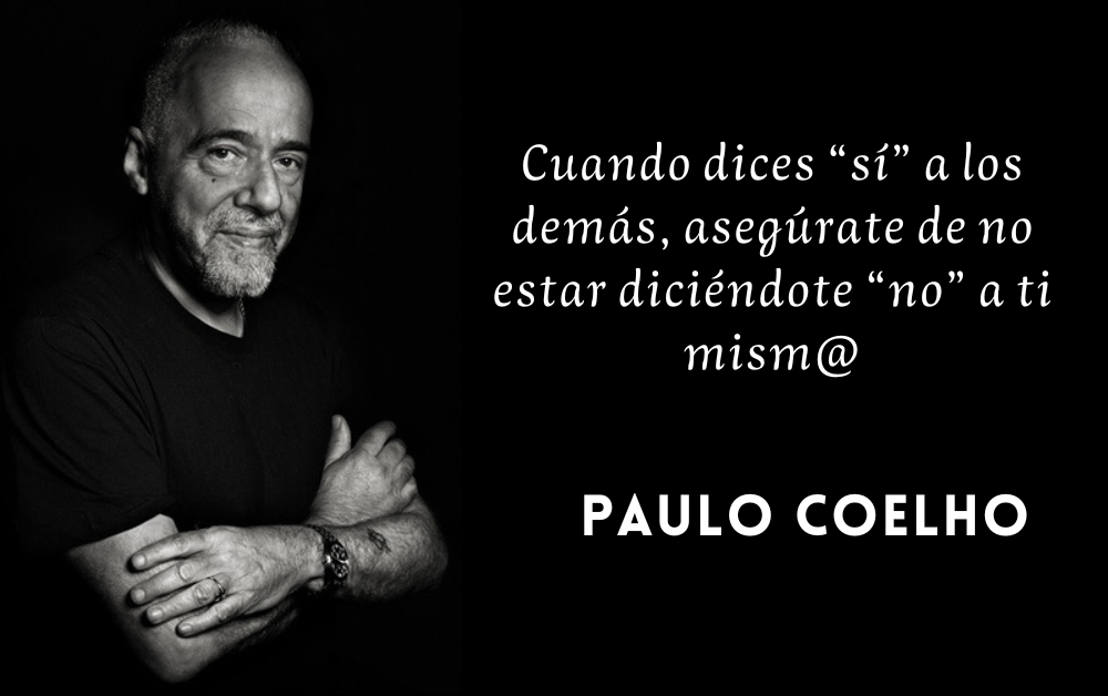 Cita de Paulo Coelho sobre decir no