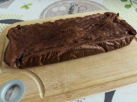 Brownie terminado Brownie sacado del horno