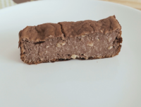 Porción de brownie Porción de brownie