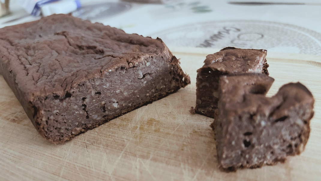 Trozo de brownie